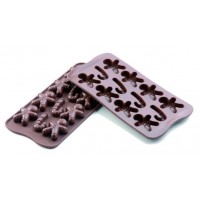 Chocolates silicone molds Choc Mr. Ginger Silikomart