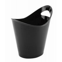 Black wine bucket (1 handle)