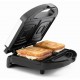 Electric sandwich toaster square slices