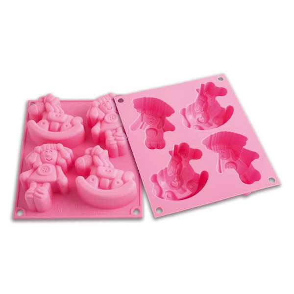 Silicone mold for oven Happy Dolly Silikomart