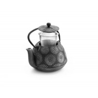 Teapot cast iron Bali silver 1,20l