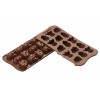 Moules en silicone bonbons Choco Winter Silikomart