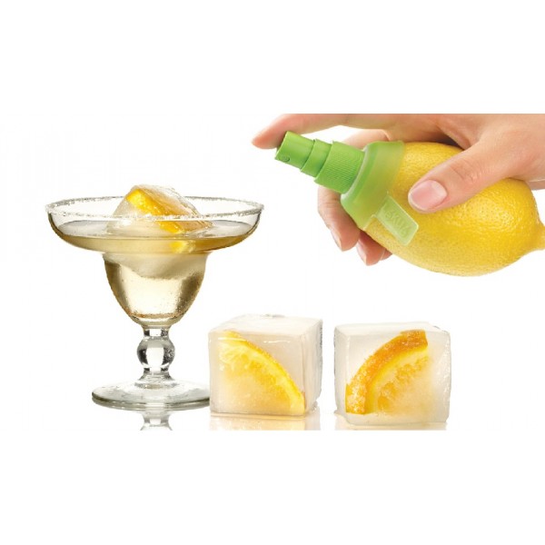 Kit cocktail Lékué Ice cube grande + Citrus spray 