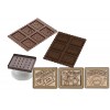Stampo cioccolato in silicone + ricettario Silikomart