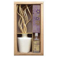 Set aromatic ceramic jar + Curly diffuser + Lavender oil