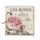 Libreta tela rosas "Les Roses"