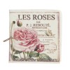 Libreta tela rosas "Les Roses"