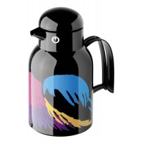 Black thermo jug bird of paradise 1 l