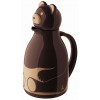 Brown thermo jug Bear 1 l