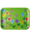 Flowers and butterflies tray table 43x32 cm