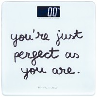 Bathroom scale "You are perfect"