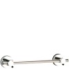 Towel hook with suction cup inox 39x6, 3xØ7, 2cm 