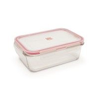 Glass food container 0,84 L Iris