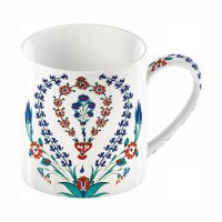 Mug V&A Iznik Hyacinth fine china 260ml
