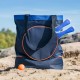 Bolsa para la playa azul marino con palas y base isotérmica 33x45cm