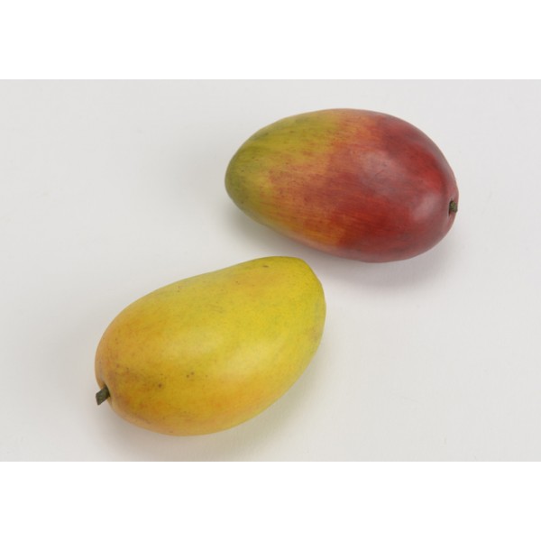 Mango fruta artificial 2 colores 9cm
