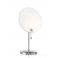 Espejo de mesa con pie redondo x5 aumentos 16,5xh29cm