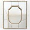 Espejo rectangular resina champagne marco fino arabesco 54,8x68,3cm