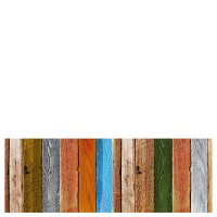 Alfombra cocina vinílica estampado suelo madera colores 50x140 cm