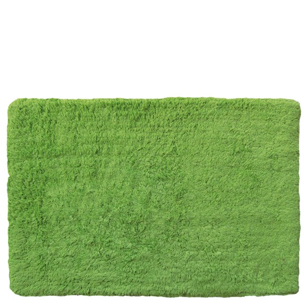 Alfombra de baño lisa verde 40x60cm
