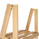 Estantería madera abeto 4 baldas Pirámide 42x43x134cm