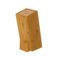 Soporte para cuchillos tacoma bambú 10x13x26,30 cm
