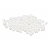 Esferas bolas foam blancas 3 tamaños diámetros 1,3 1,5 y 1,8cm 20gr
