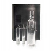 Juego de cristal para vodka 5 piezas: botella + 4 vasos Artic Vista Alegre