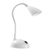 Lámpara de mesa flexo Tulip blanca LED 2,4W