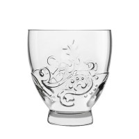 Vaso cristal con base y relieve tallado Emotions Royal Leerdam 300ml 9,3h cm