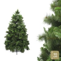 Árbol de Navidad mixto con 100 ramas 65x65x90h cm