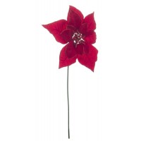 Flor de Pascua Poinsettia roja TITIAN 48cm