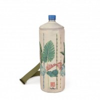 Portabotellas isotérmica bottle bag Bali estampado hojas palmeras 1,5 litros
